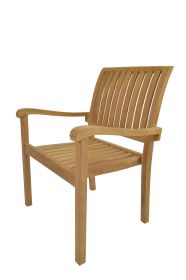 Aspen Stackable Armchair (Fully Built & 4 pcs in a box)